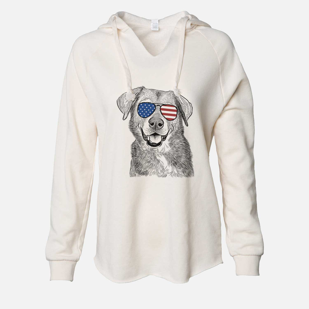 USA Oliver the Mixed Breed - Cali Wave Hooded Sweatshirt