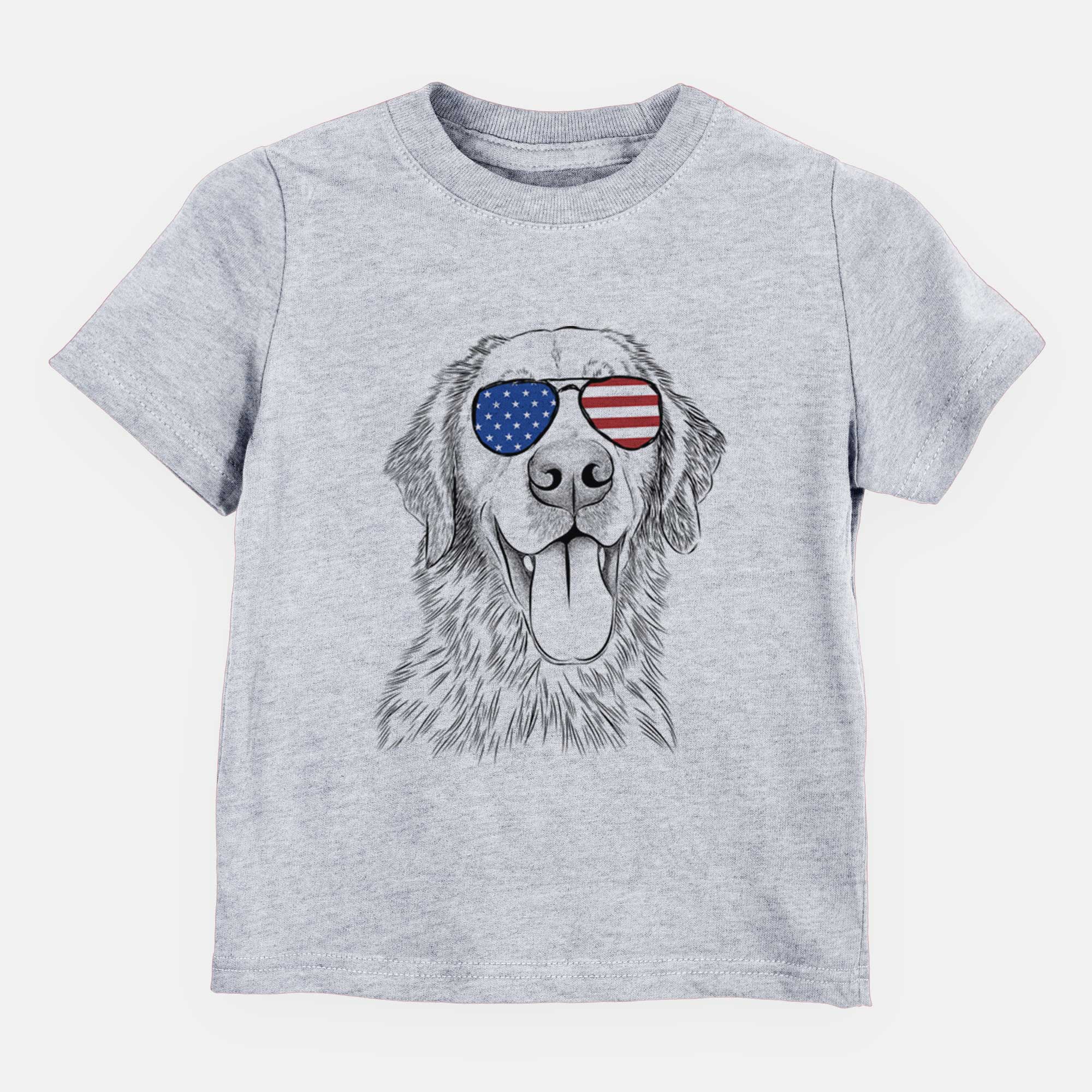 USA Oliver Tredup the Golden Retriever - Kids/Youth/Toddler Shirt