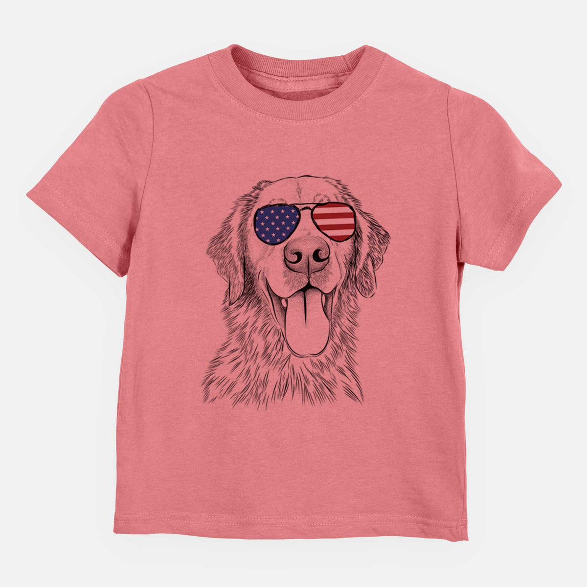 USA Oliver Tredup the Golden Retriever - Kids/Youth/Toddler Shirt