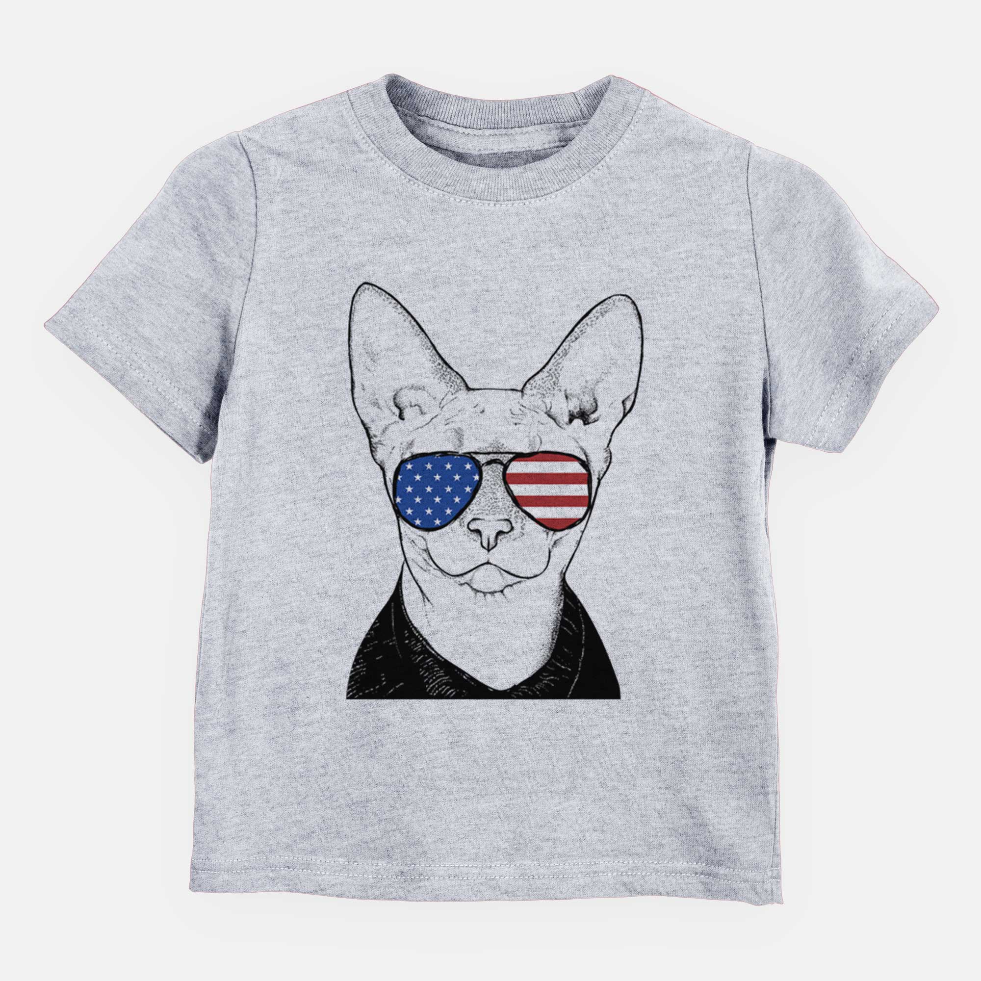 USA Oliver Watson the Sphynx Cat - Kids/Youth/Toddler Shirt