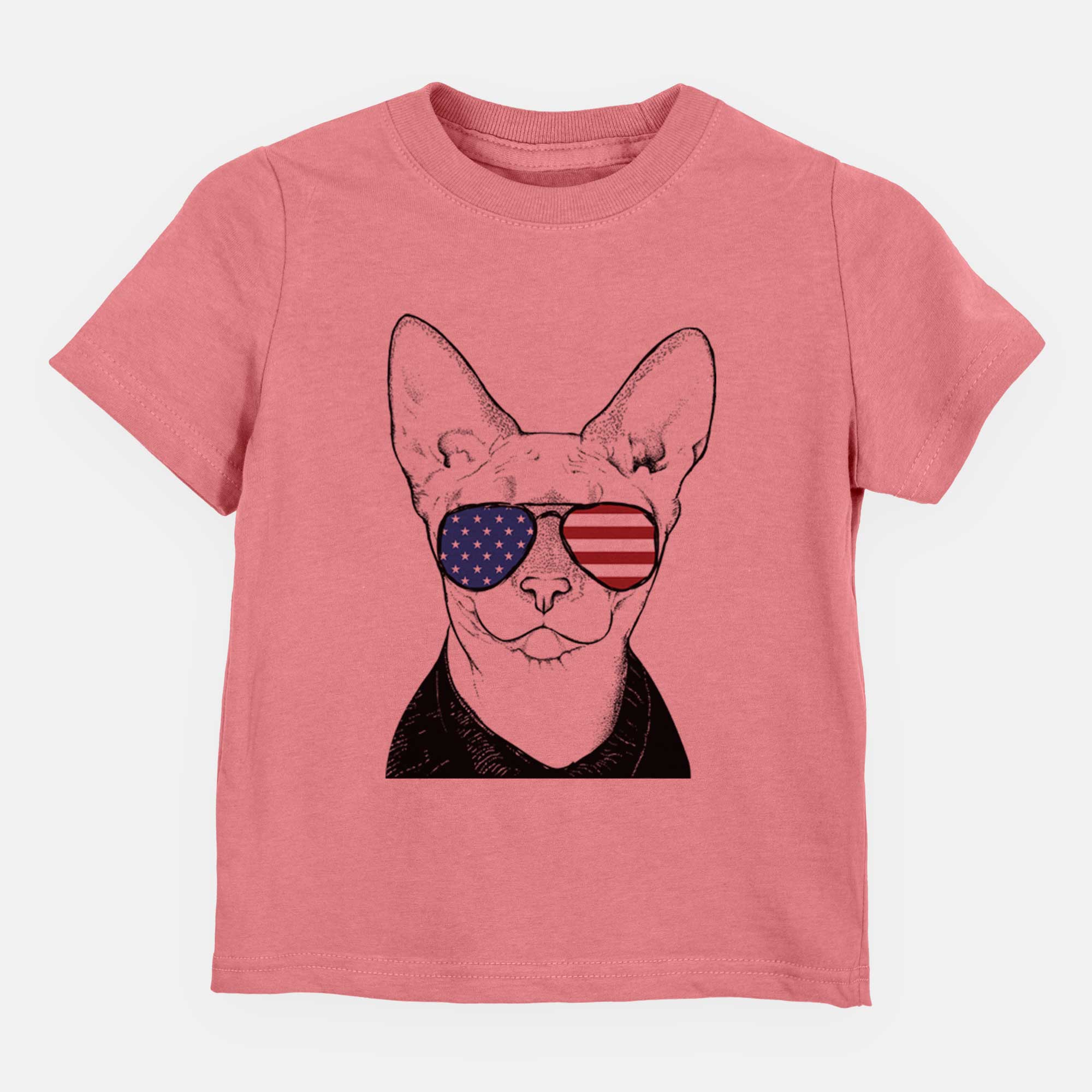 USA Oliver Watson the Sphynx Cat - Kids/Youth/Toddler Shirt