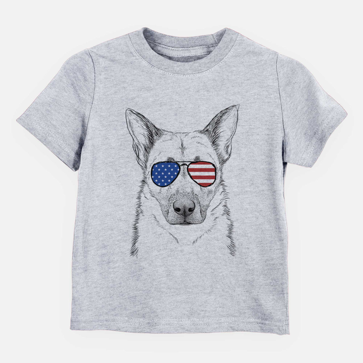 USA Oliverno the German Shepherd - Kids/Youth/Toddler Shirt