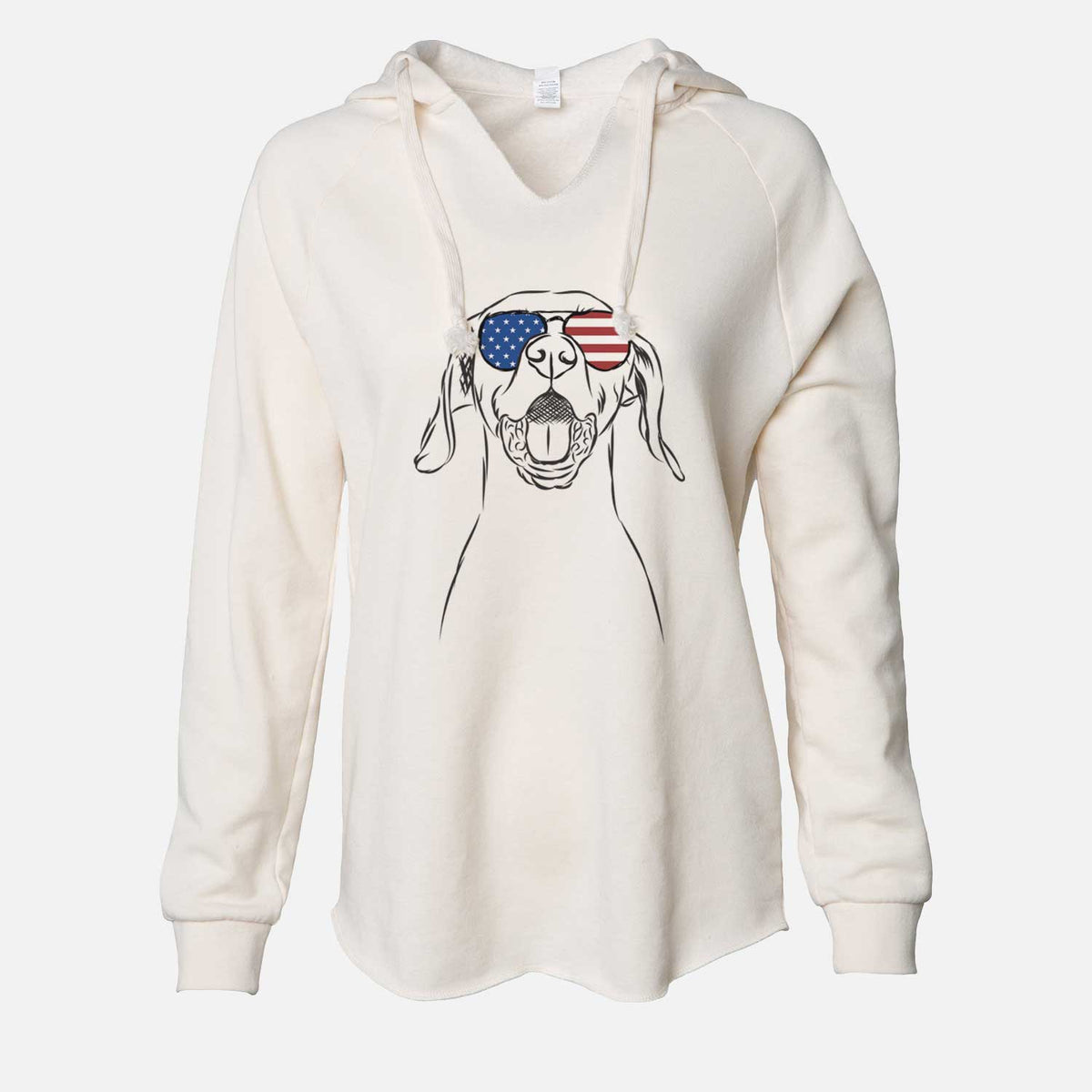 USA Ollie the Vizsla - Cali Wave Hooded Sweatshirt