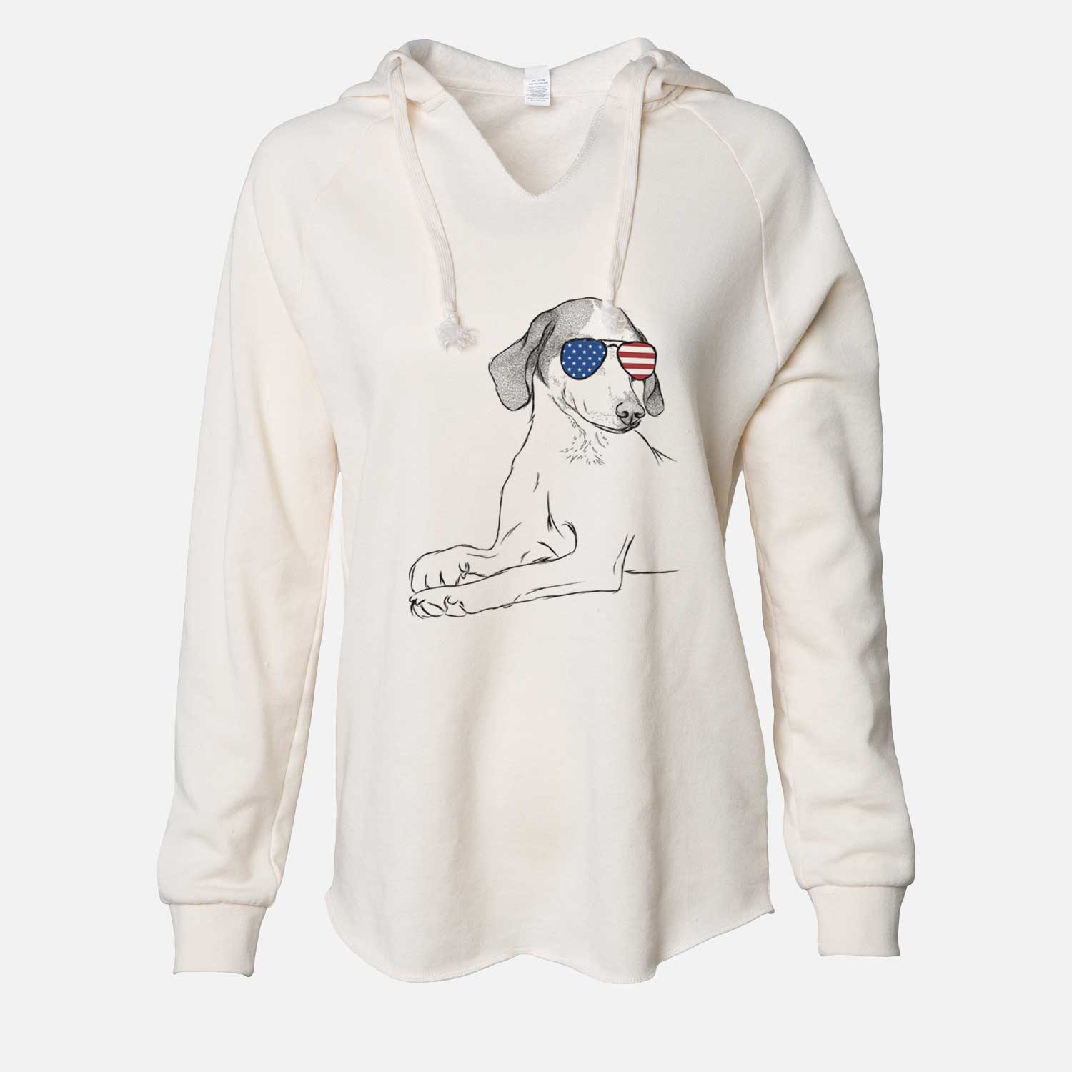 USA Opie the Foxhound - Cali Wave Hooded Sweatshirt