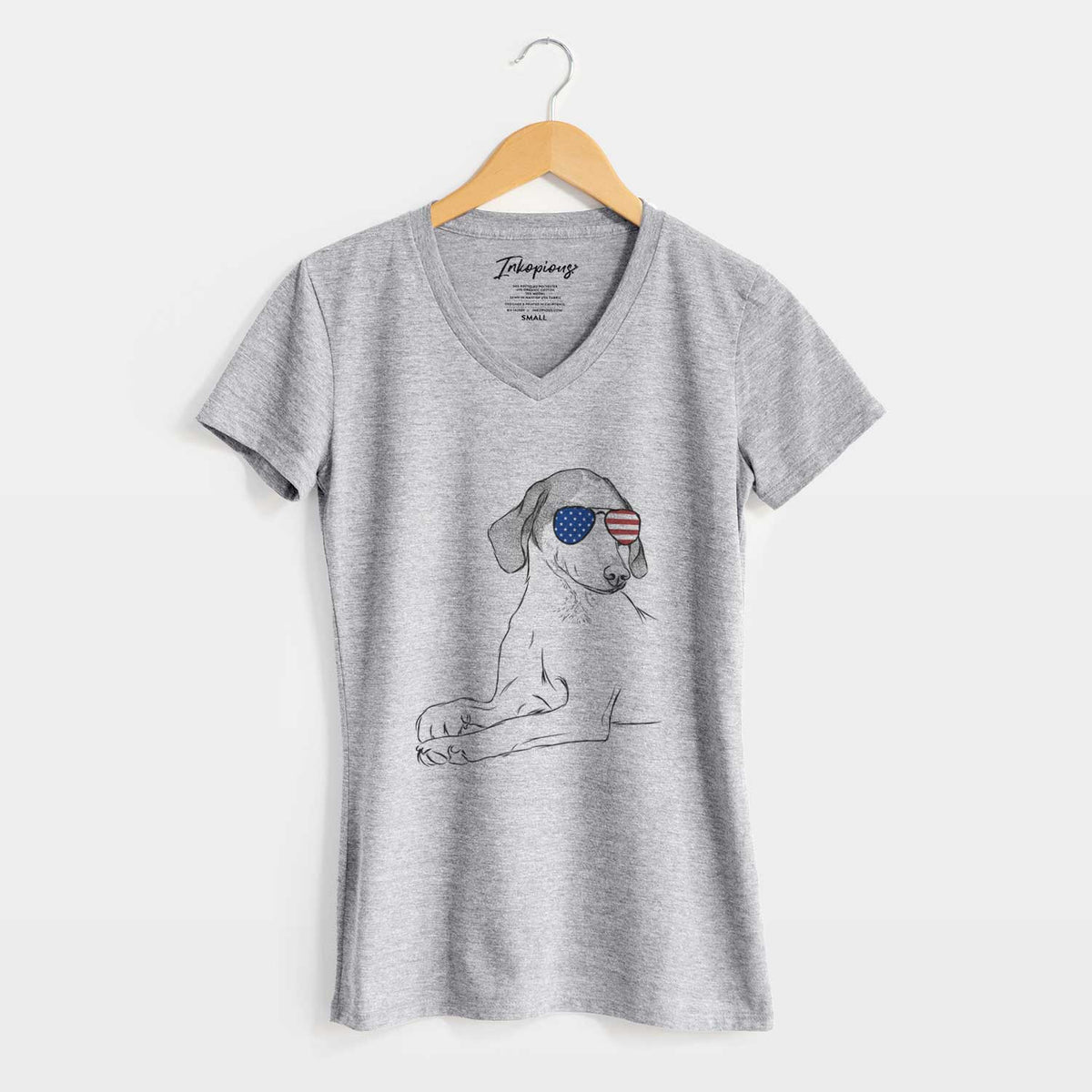 USA Opie the Foxhound - Women&#39;s Perfect V-neck Shirt