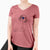 USA Opie the Foxhound - Women's Perfect V-neck Shirt