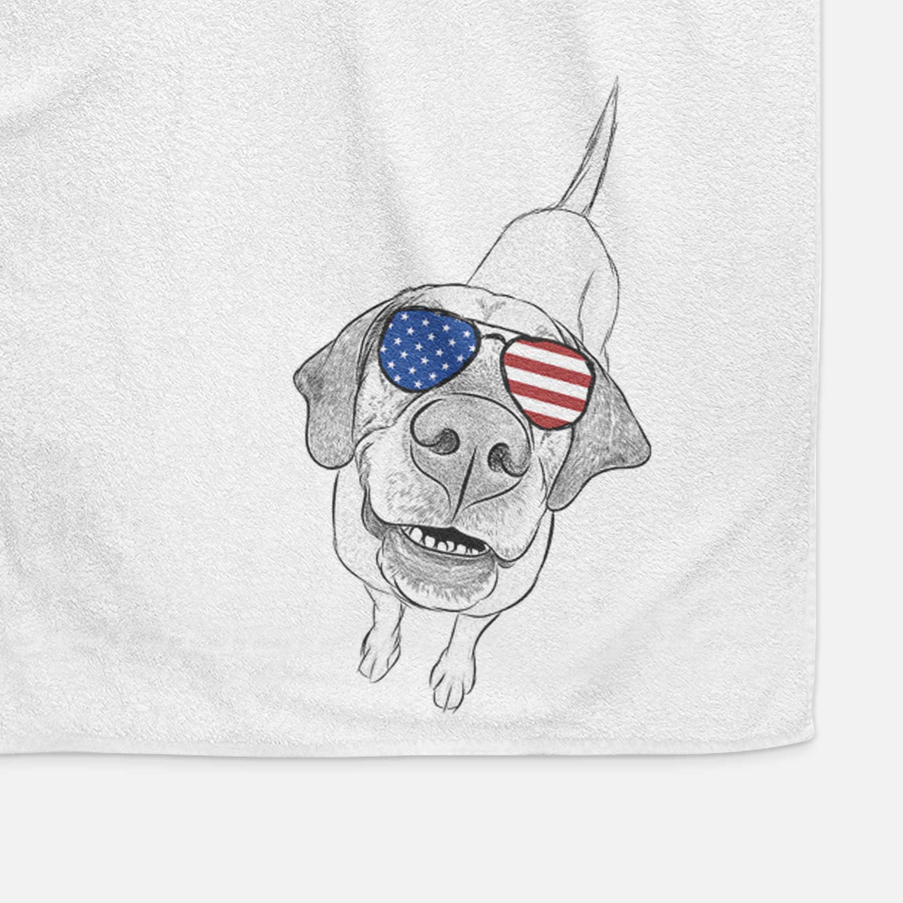 Oquirrh the Vizsla Decorative Hand Towel