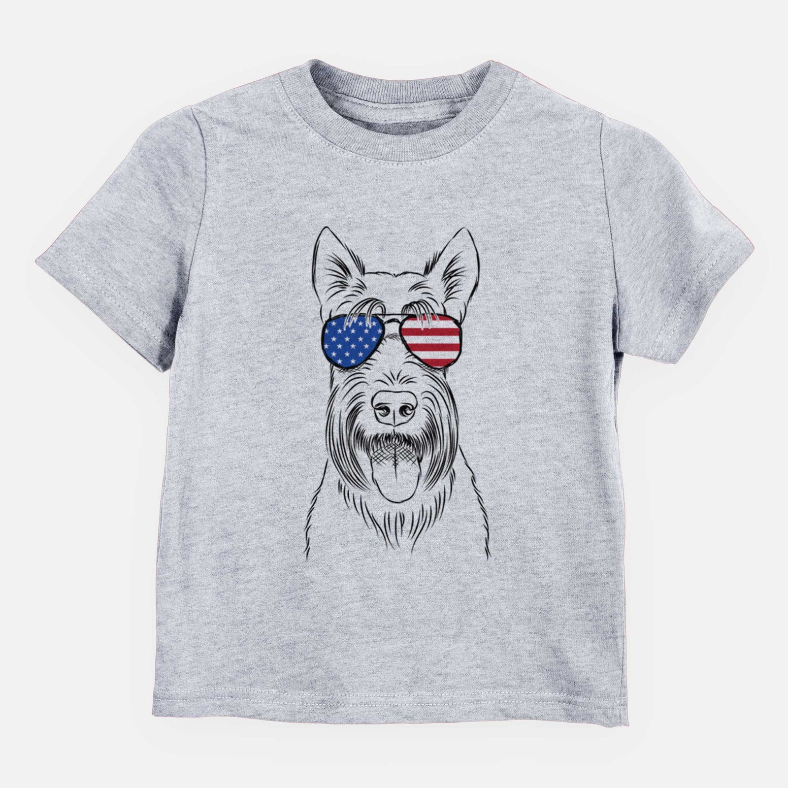 USA Oswald the Scottish Terrier - Kids/Youth/Toddler Shirt