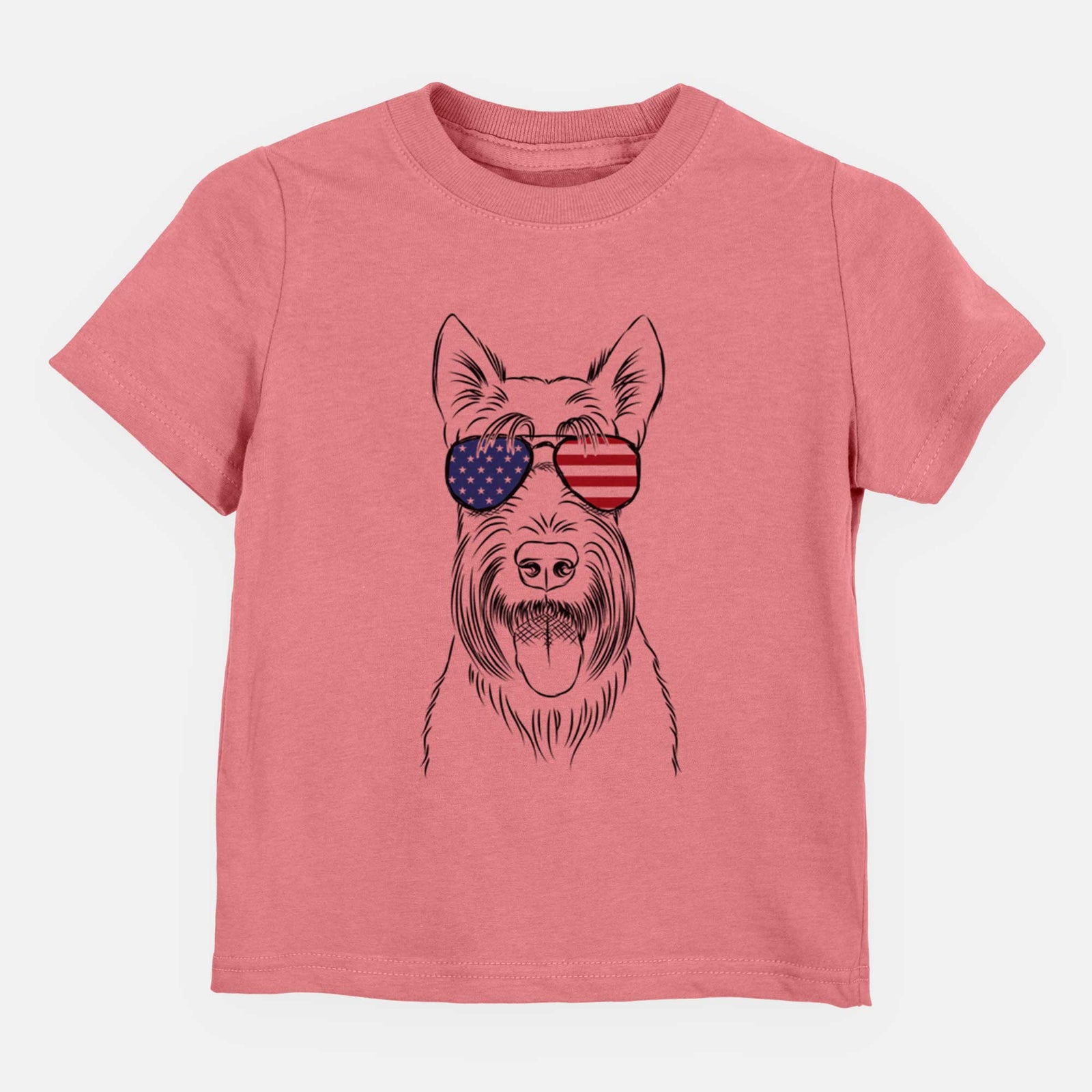 USA Oswald the Scottish Terrier - Kids/Youth/Toddler Shirt