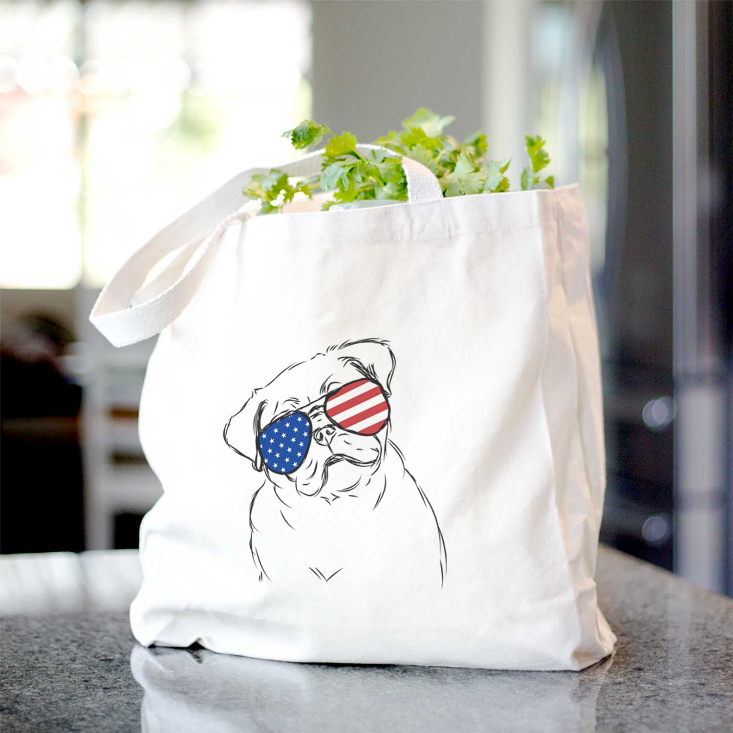 Otis the Pug - Tote Bag