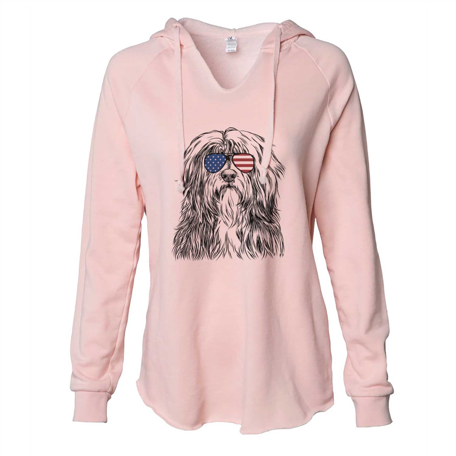 USA Otto the Polish Lowland Sheepdog - Cali Wave Hooded Sweatshirt