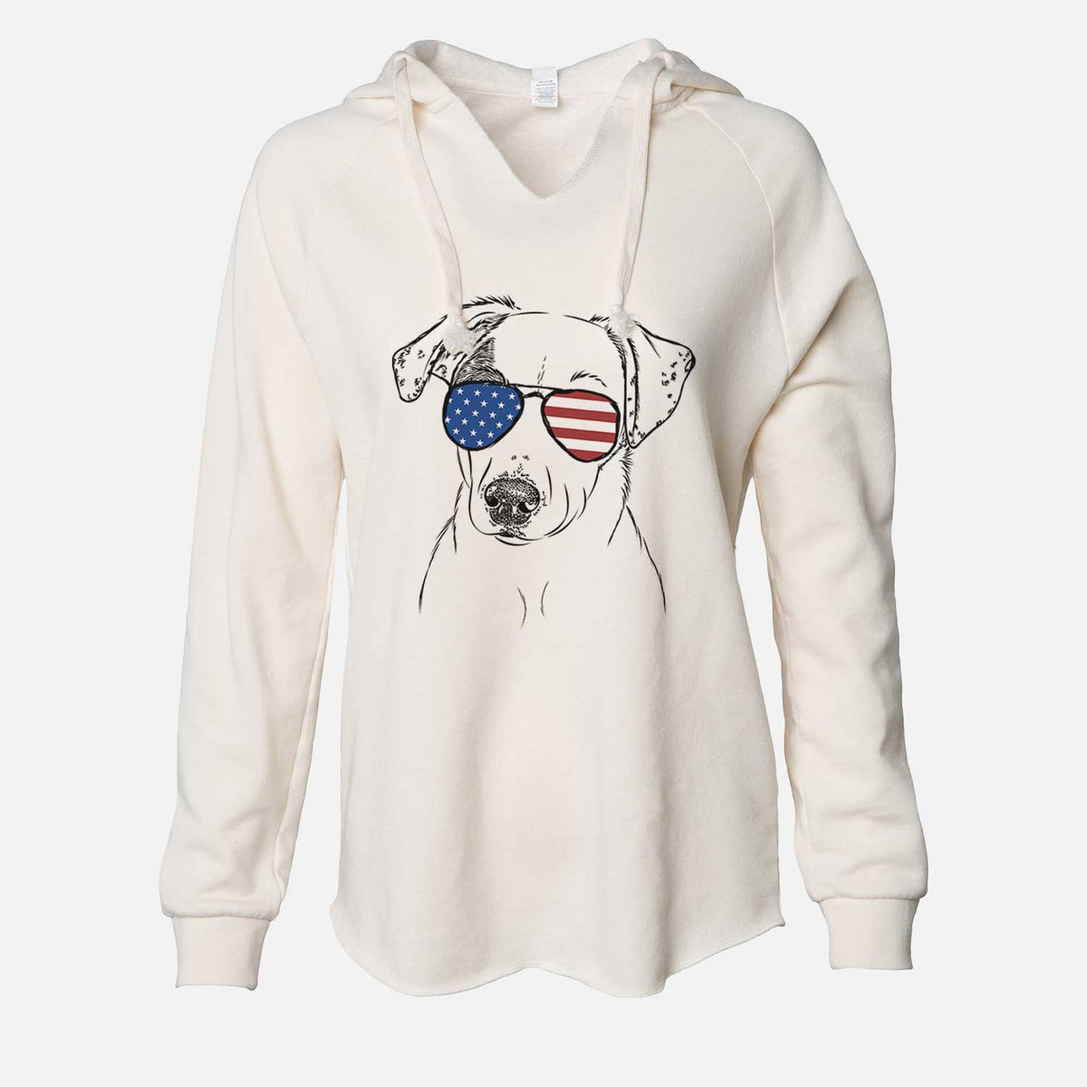 USA P-Pie the Mixed Breed - Cali Wave Hooded Sweatshirt
