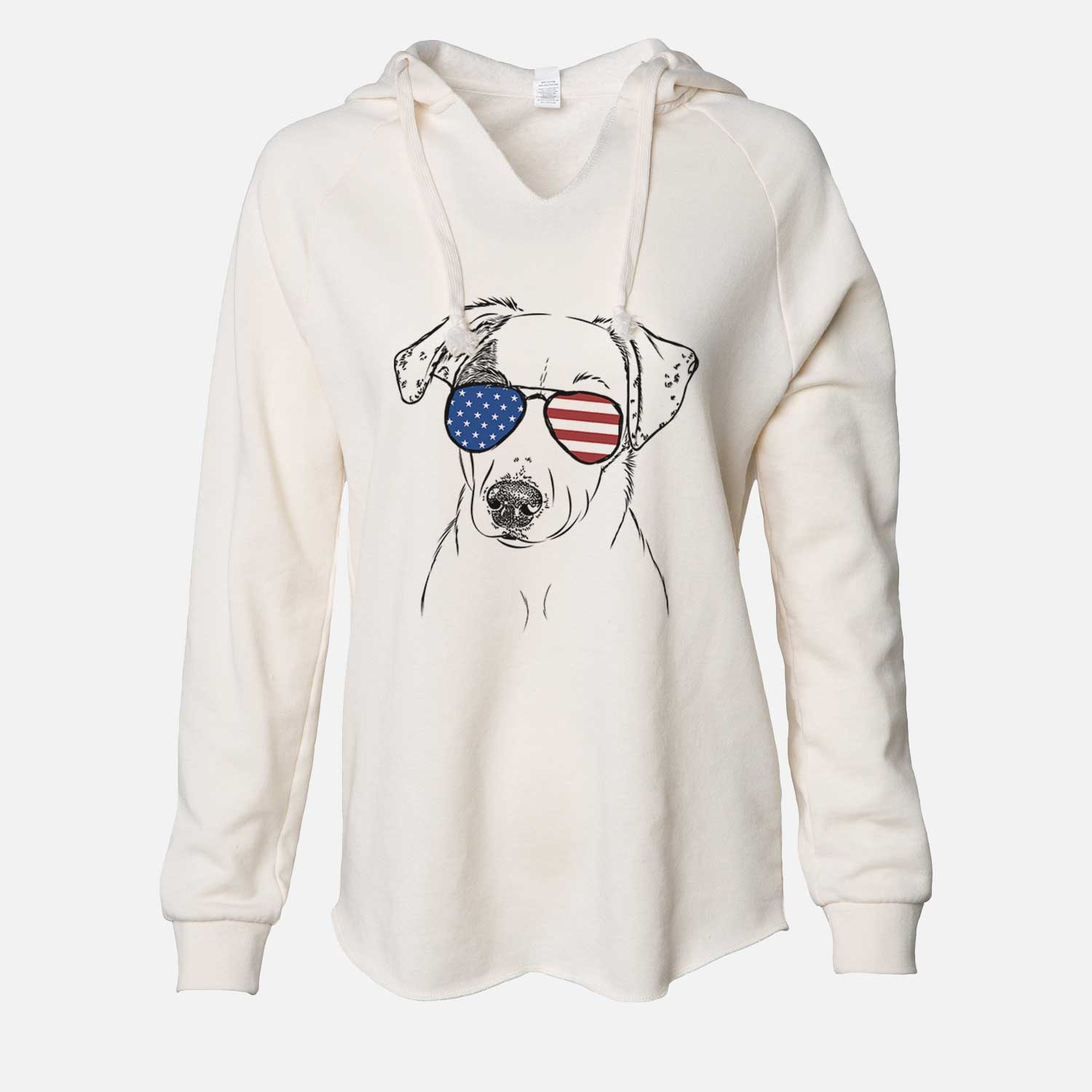 USA P-Pie the Mixed Breed - Cali Wave Hooded Sweatshirt