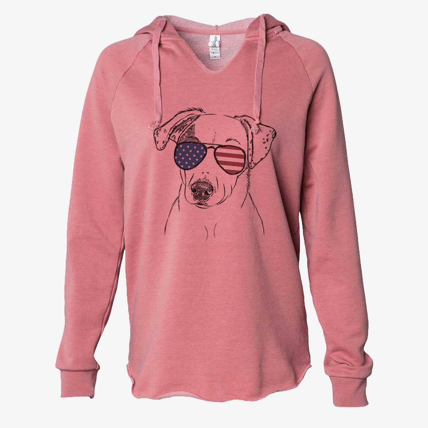 USA P-Pie the Mixed Breed - Cali Wave Hooded Sweatshirt