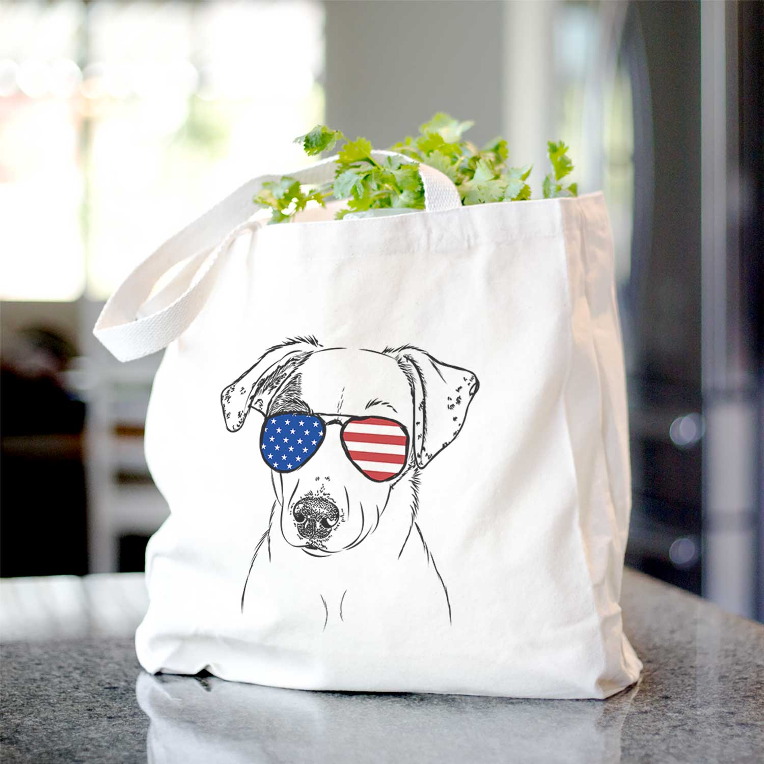 P-Pie the Mixed Breed - Tote Bag