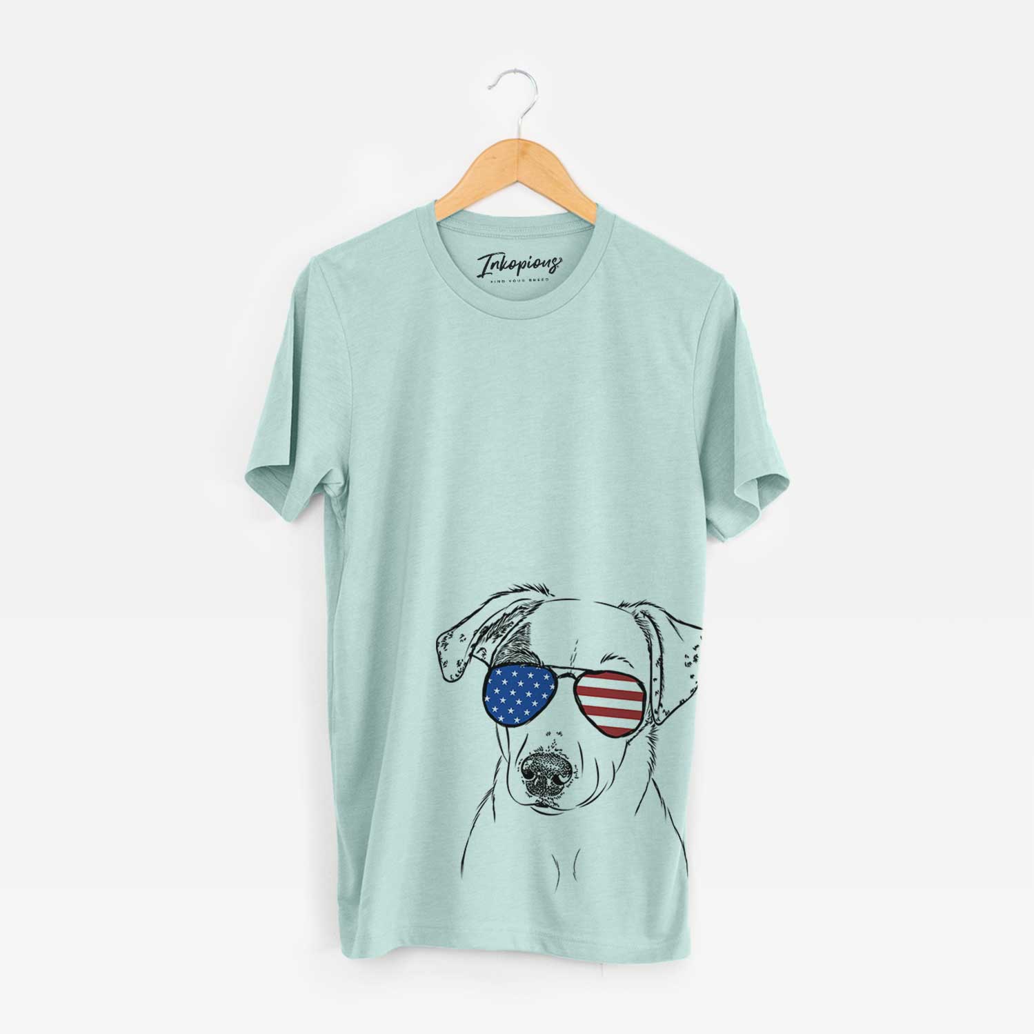 USA P-Pie the Mixed Breed - Unisex Crewneck