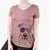 USA Padre the Pitbull Mix - Women's Perfect V-neck Shirt