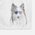 Palin the Shetland Sheepdog Decorative Hand Towel