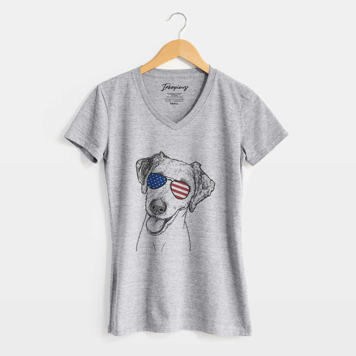 USA Palm Palm the Aussiedoodle - Women&#39;s Perfect V-neck Shirt