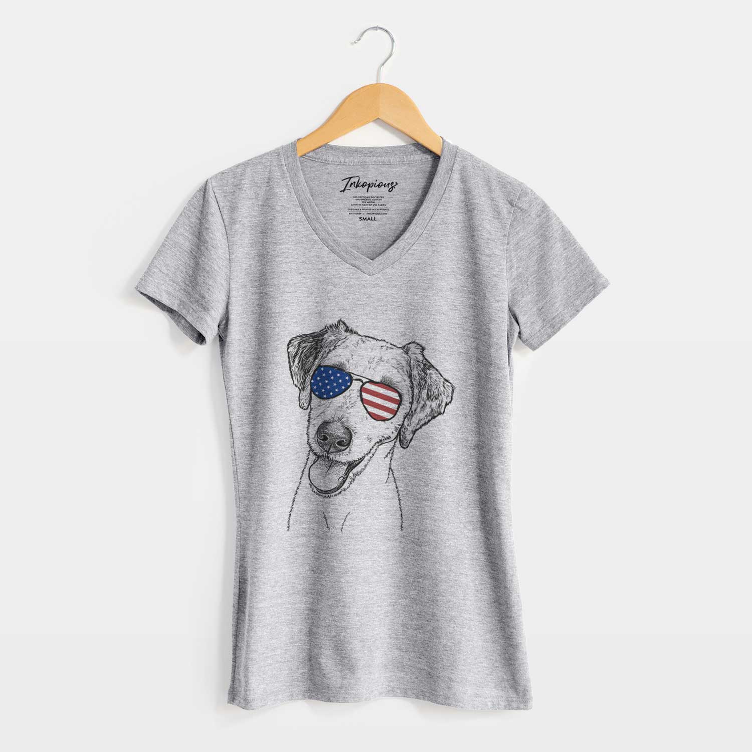 USA Palm Palm the Aussiedoodle - Women's Perfect V-neck Shirt