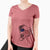 USA Palm Palm the Aussiedoodle - Women's Perfect V-neck Shirt