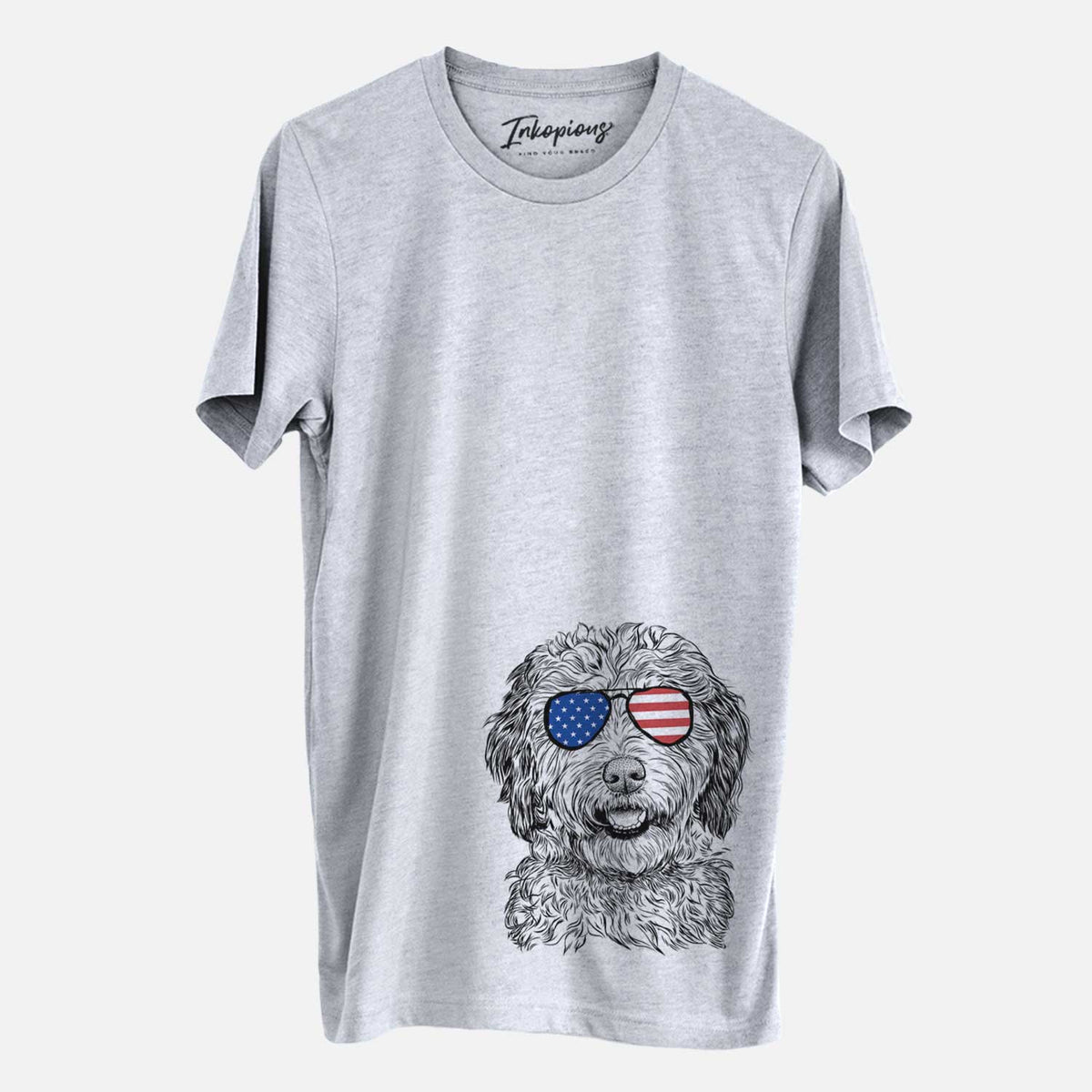 USA Palmer the Aussiedoodle - Unisex Crewneck