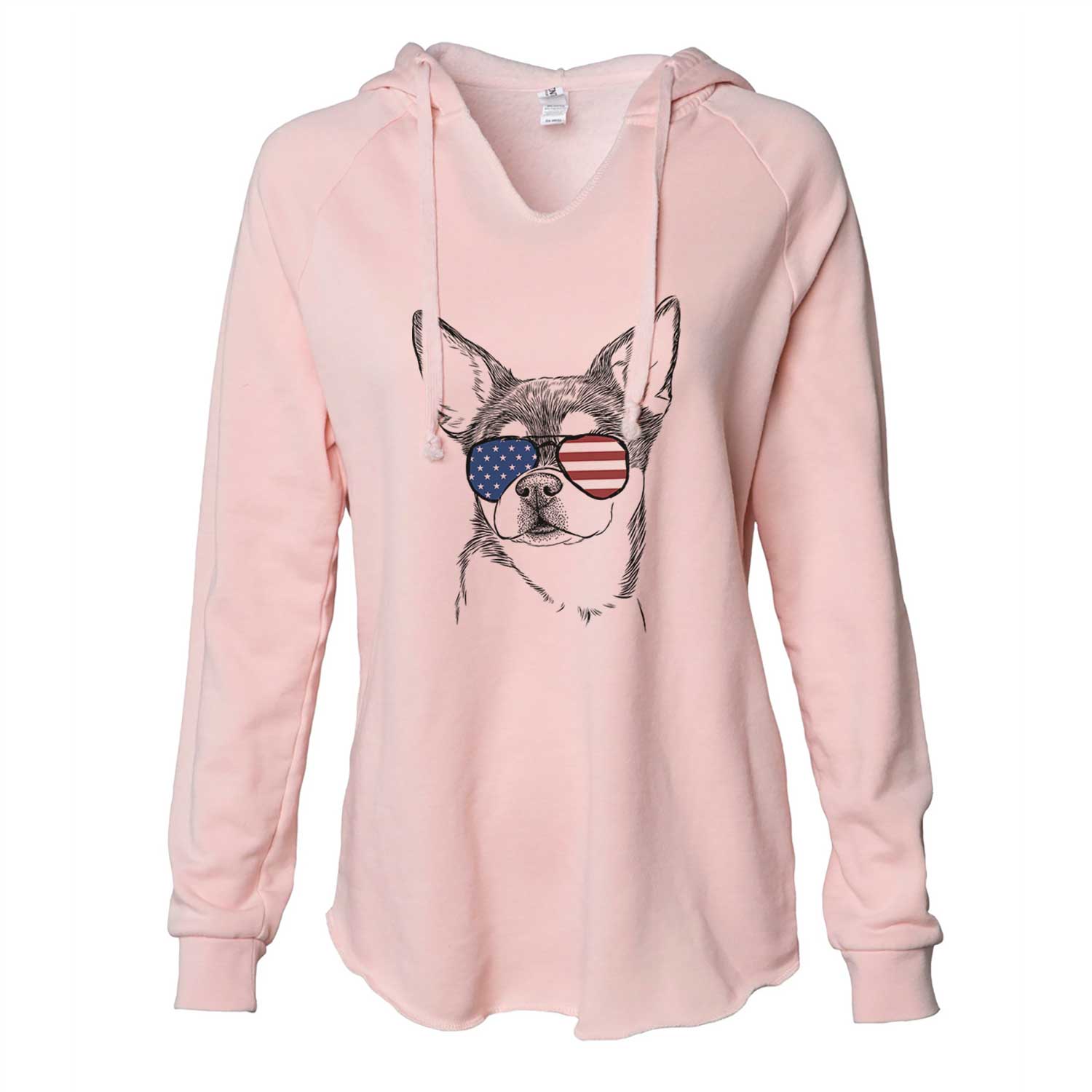 USA Paris the Chihuahua - Cali Wave Hooded Sweatshirt