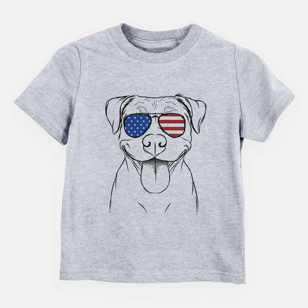 USA Parker the Pitbull - Kids/Youth/Toddler Shirt