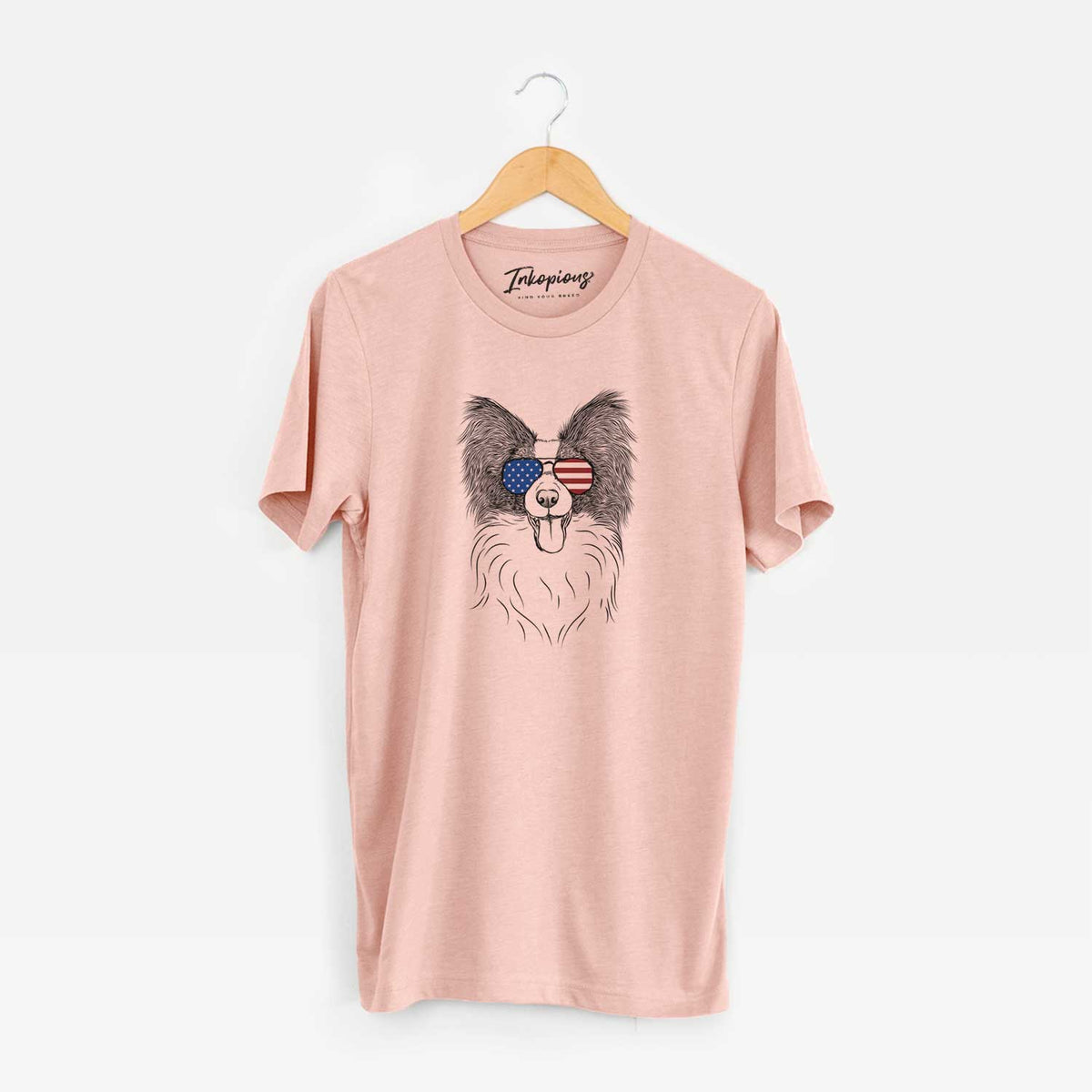 USA Patrick the Papillon - Unisex Crewneck