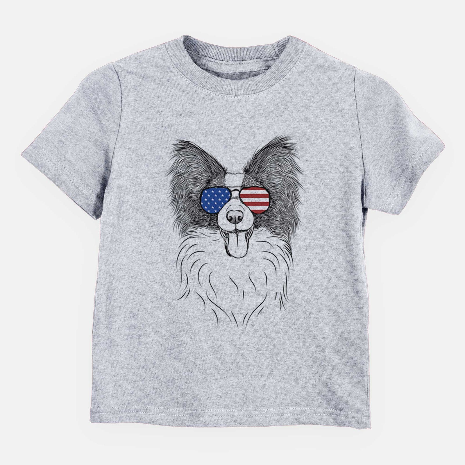 USA Patrick the Papillon - Kids/Youth/Toddler Shirt