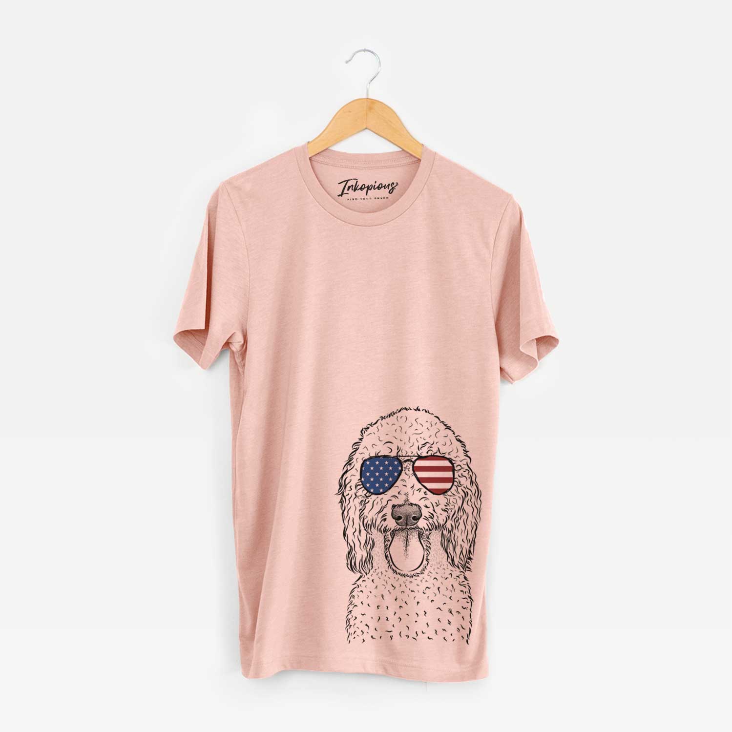 USA Pavlov the Goldendoodle - Unisex Crewneck