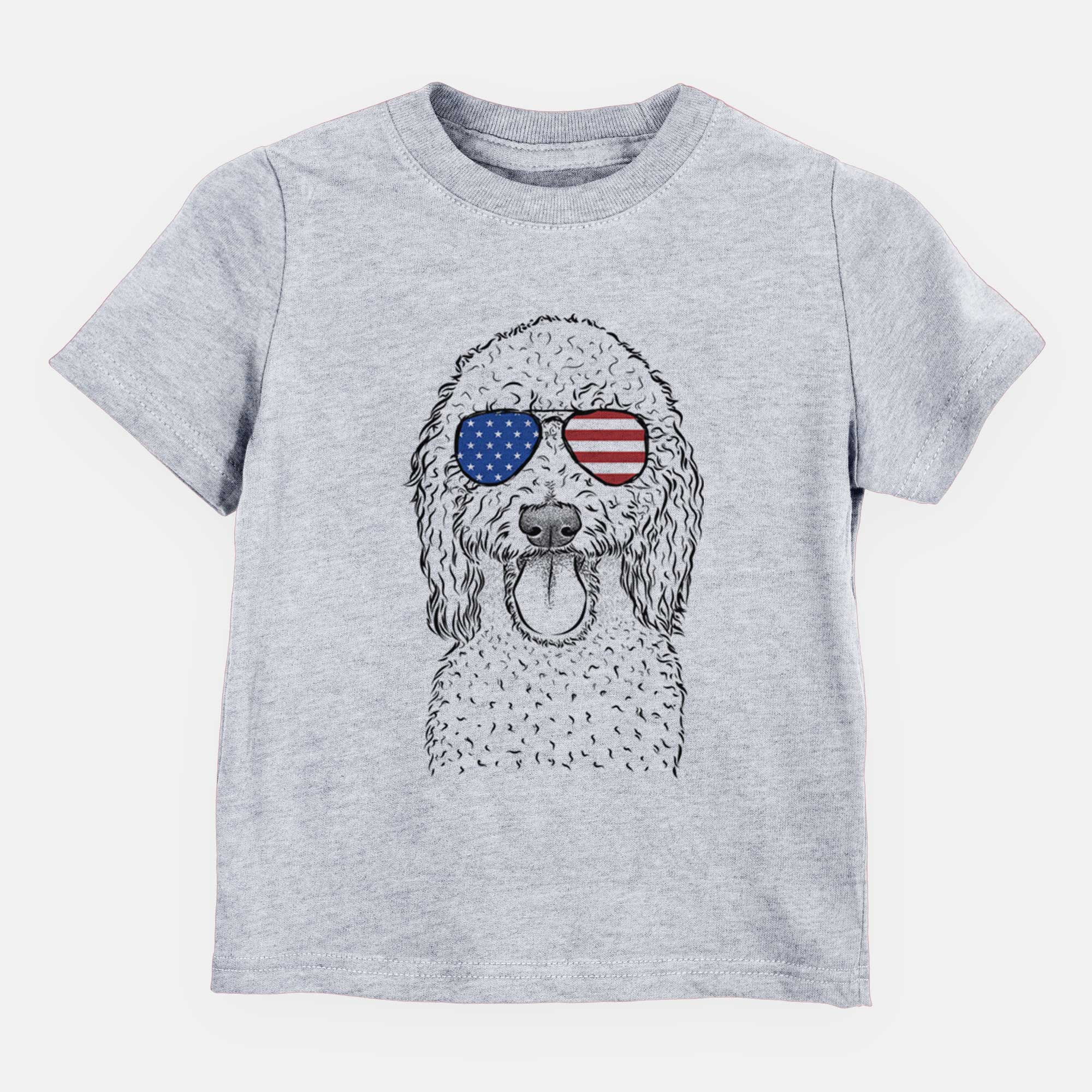 USA Pavlov the Goldendoodle - Kids/Youth/Toddler Shirt