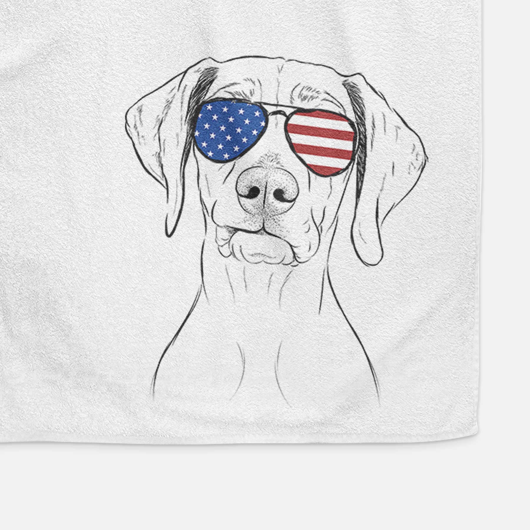 Pawley the Vizsla Decorative Hand Towel