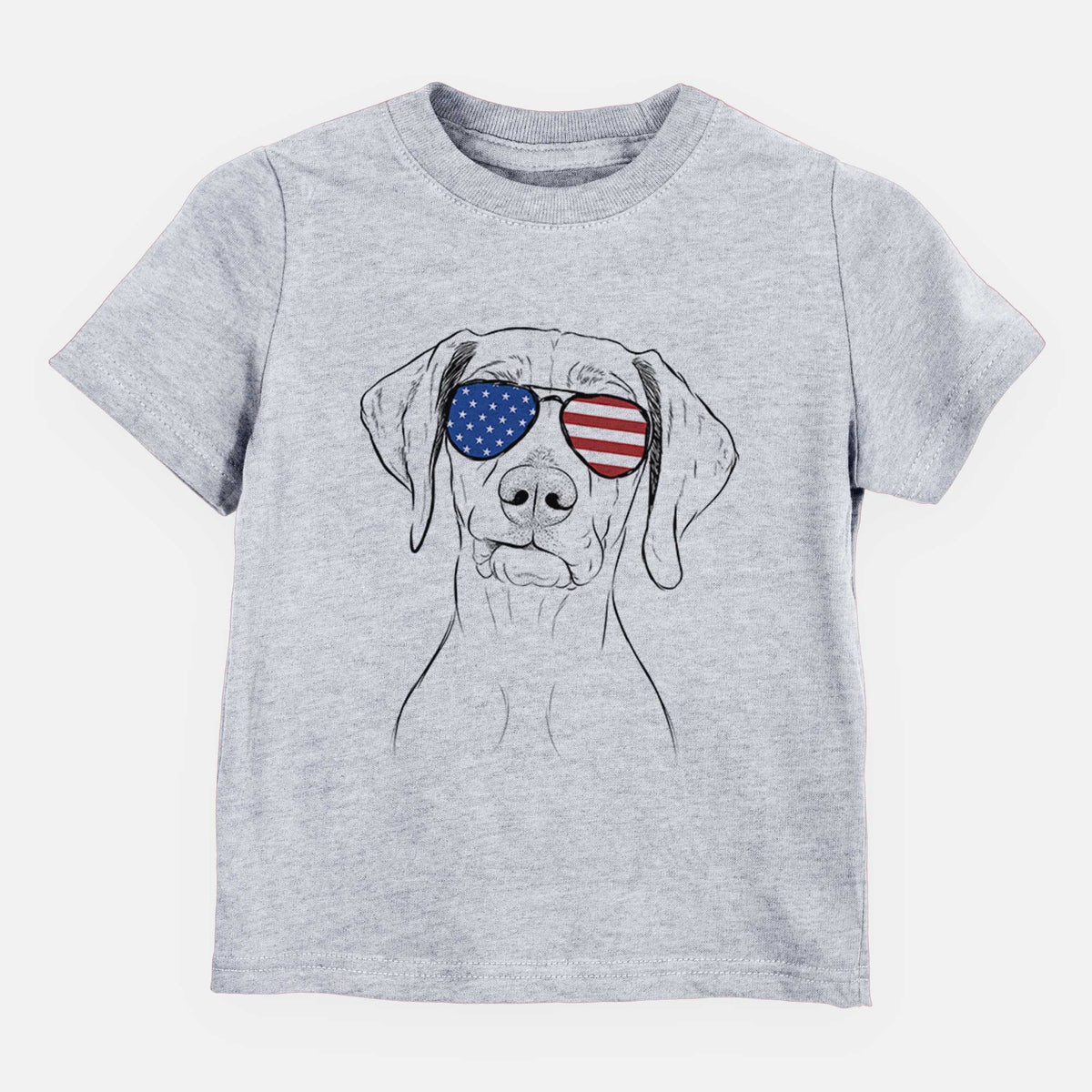 USA Pawley the Vizsla - Kids/Youth/Toddler Shirt