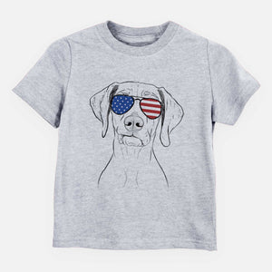 USA Pawley the Vizsla - Kids/Youth/Toddler Shirt