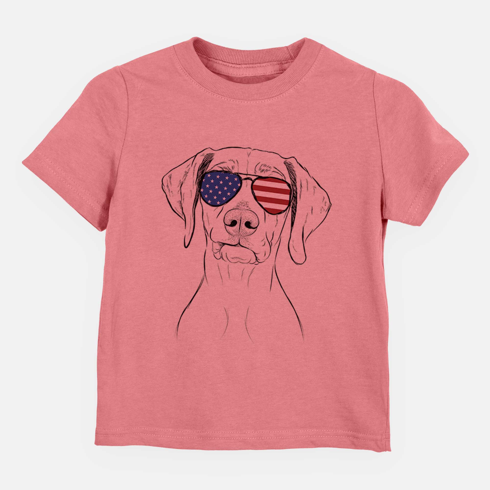 USA Pawley the Vizsla - Kids/Youth/Toddler Shirt