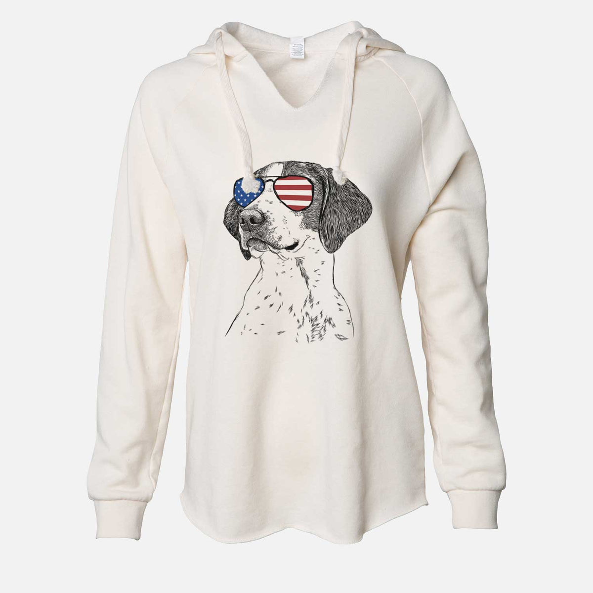 USA Payton the Mixed Breed - Cali Wave Hooded Sweatshirt