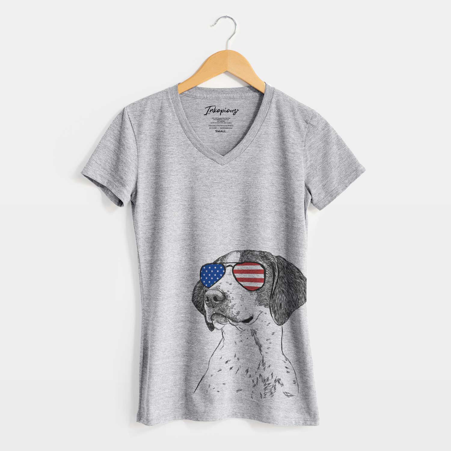 USA Payton the Mixed Breed - Women's Perfect V-neck Shirt