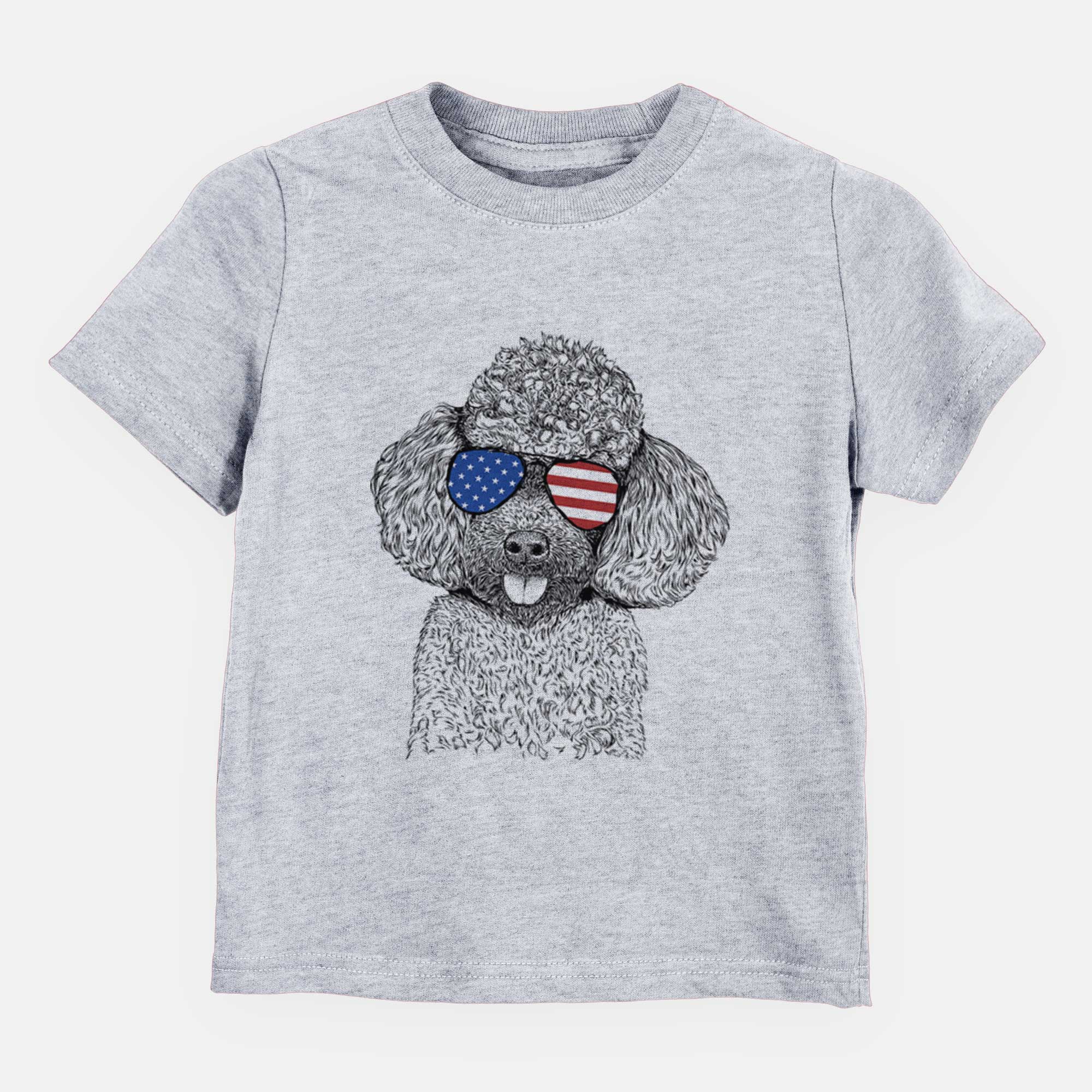 USA George the Toy Poodle - Kids/Youth/Toddler Shirt