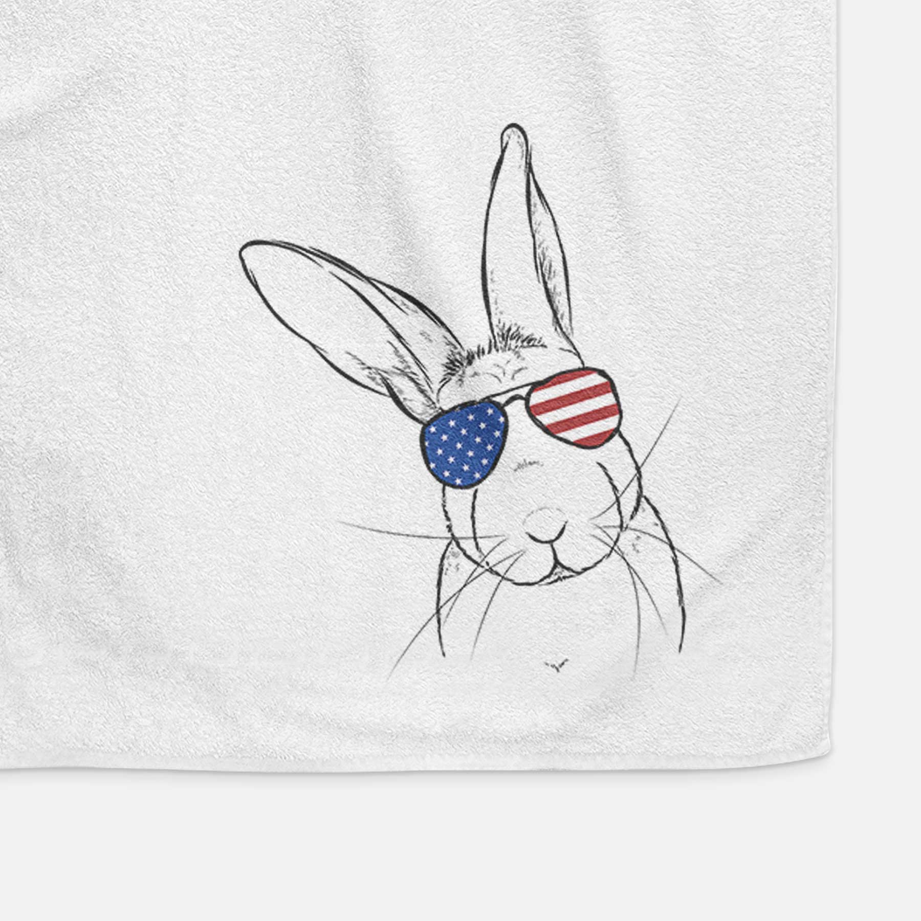 Penny the Belgian Hare Decorative Hand Towel