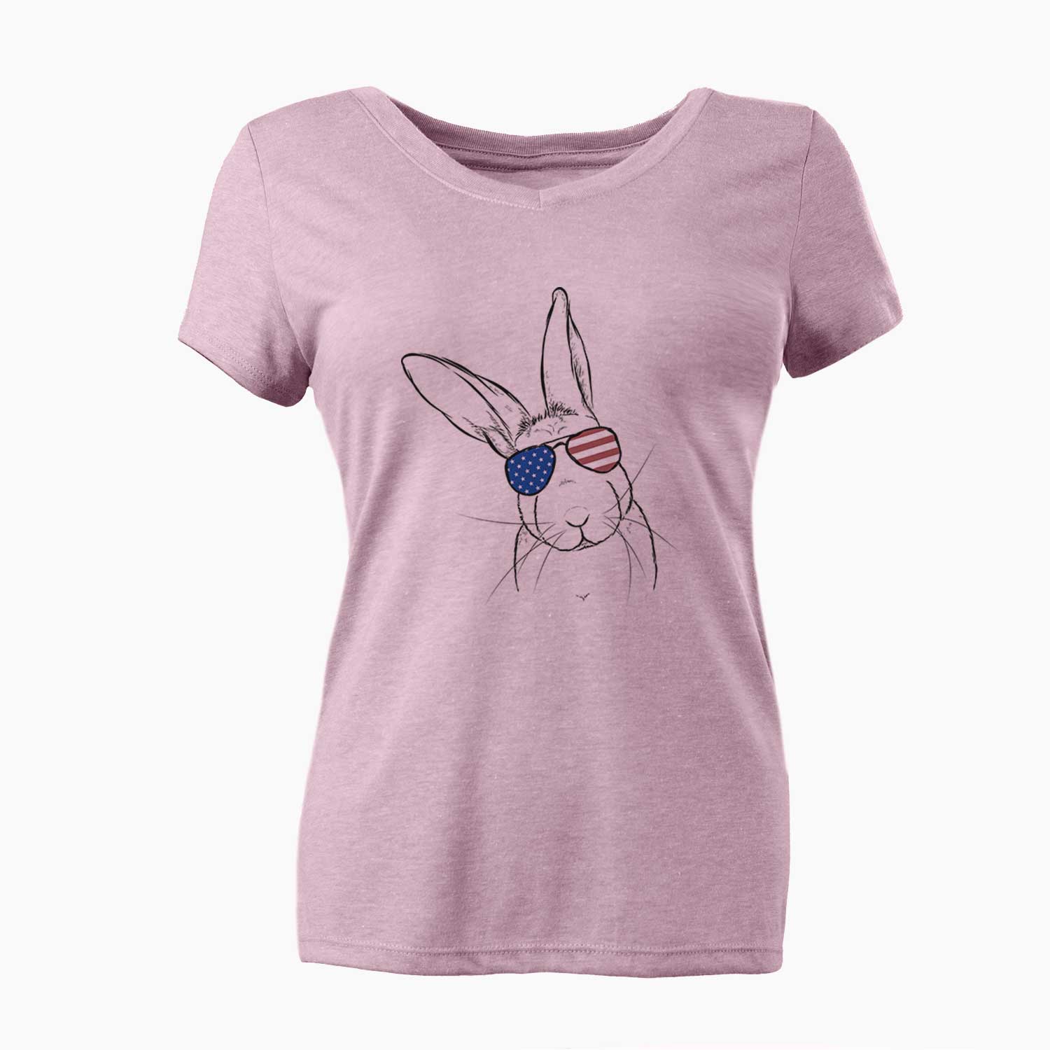 USA Penny the Belgian Hare - Women's Perfect V-neck Shirt