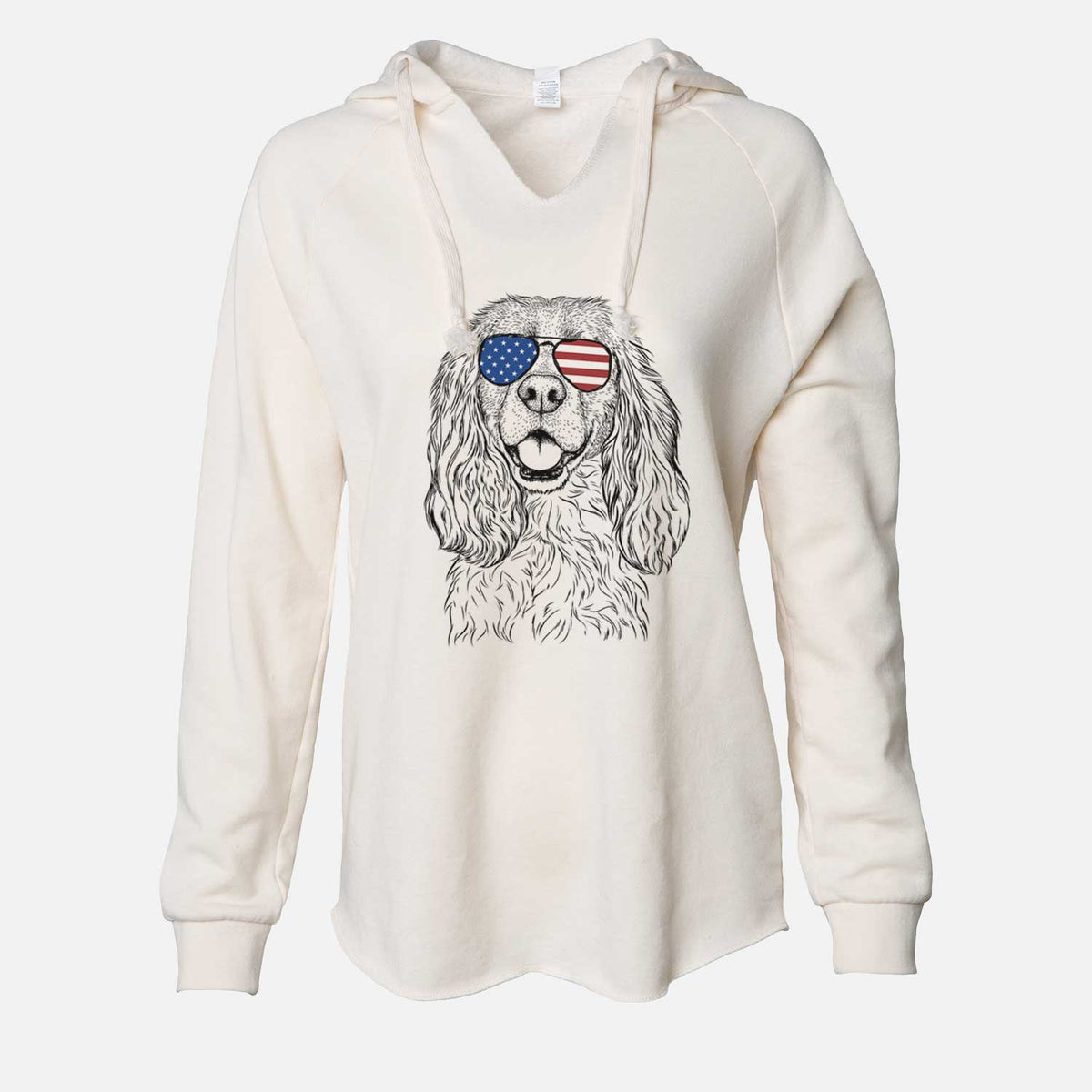 USA Perry the Cockalier - Cali Wave Hooded Sweatshirt