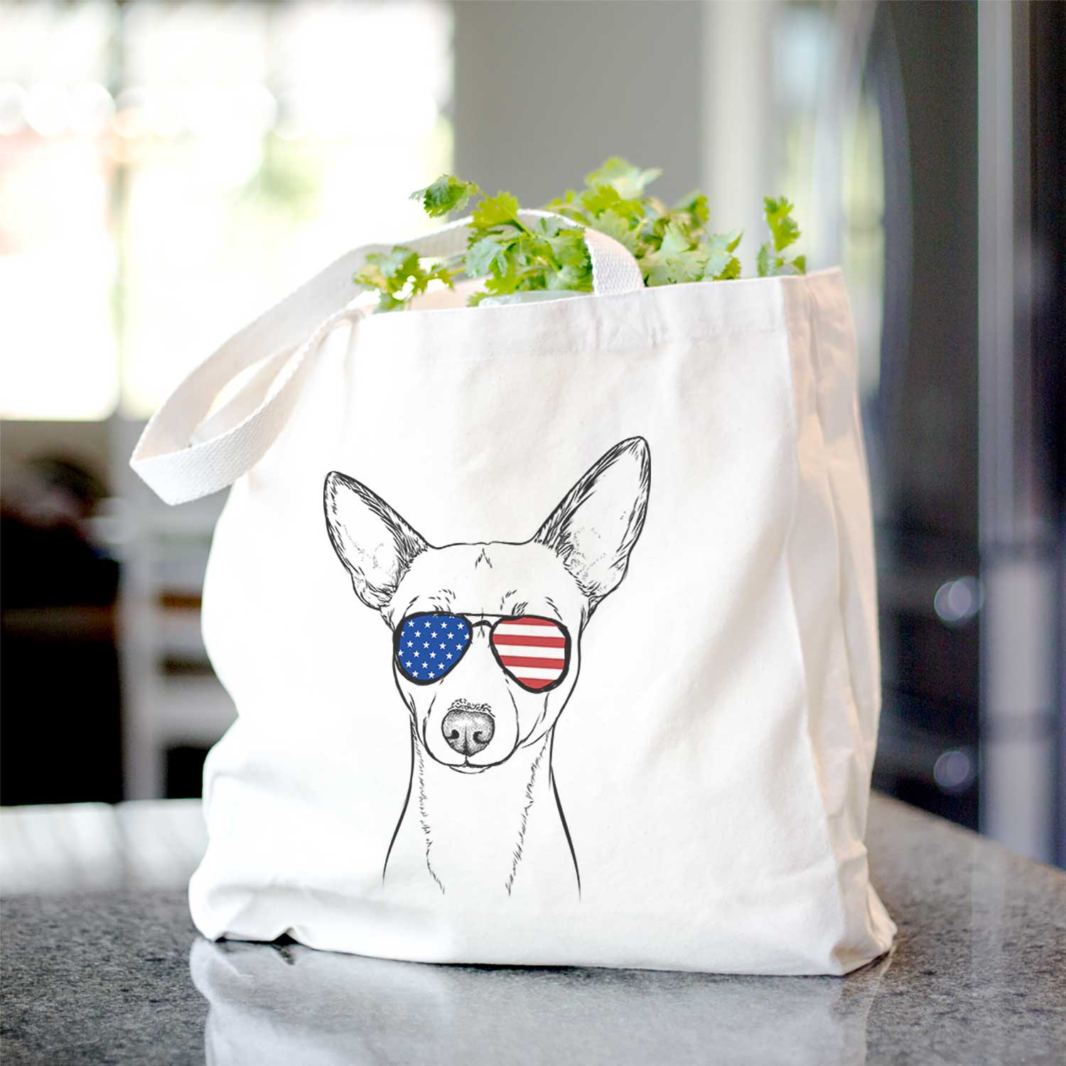 Perry the Portuguese Podengo - Tote Bag