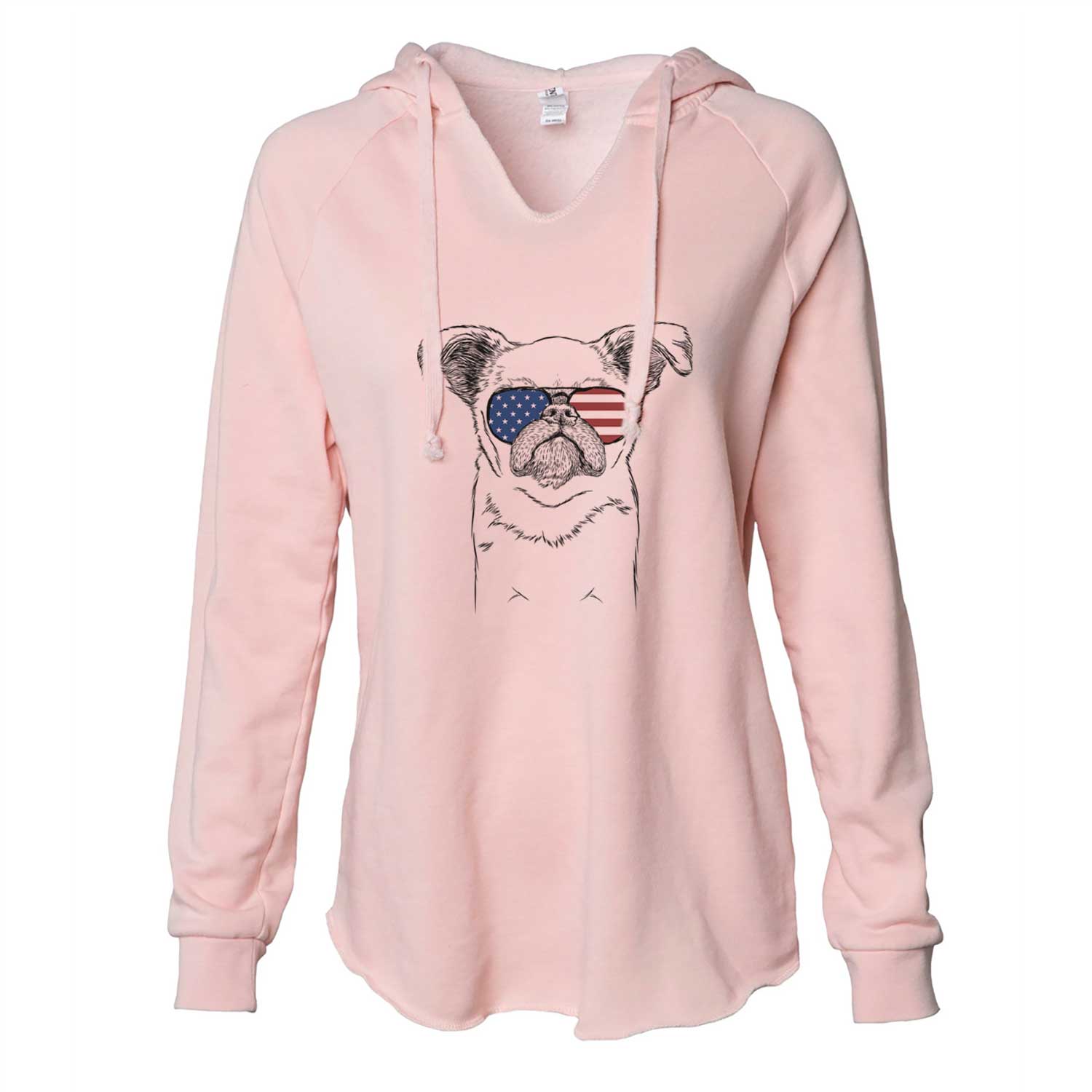 USA Petit Penny the Brussels Griffon - Cali Wave Hooded Sweatshirt