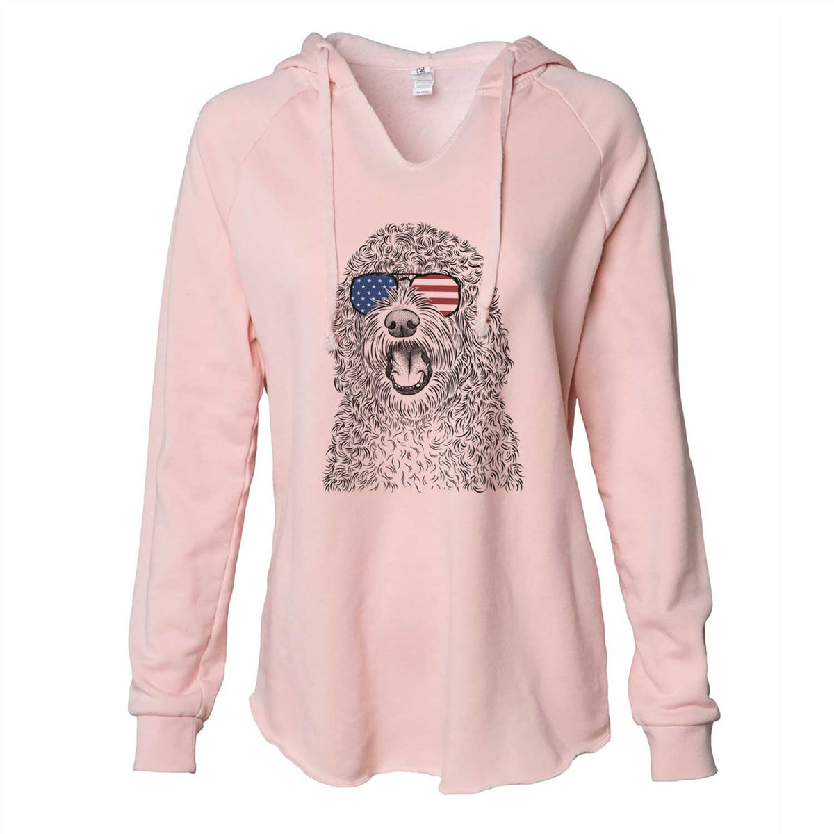 USA Phillip the Portuguese Water Dog - Cali Wave Hooded Sweatshirt