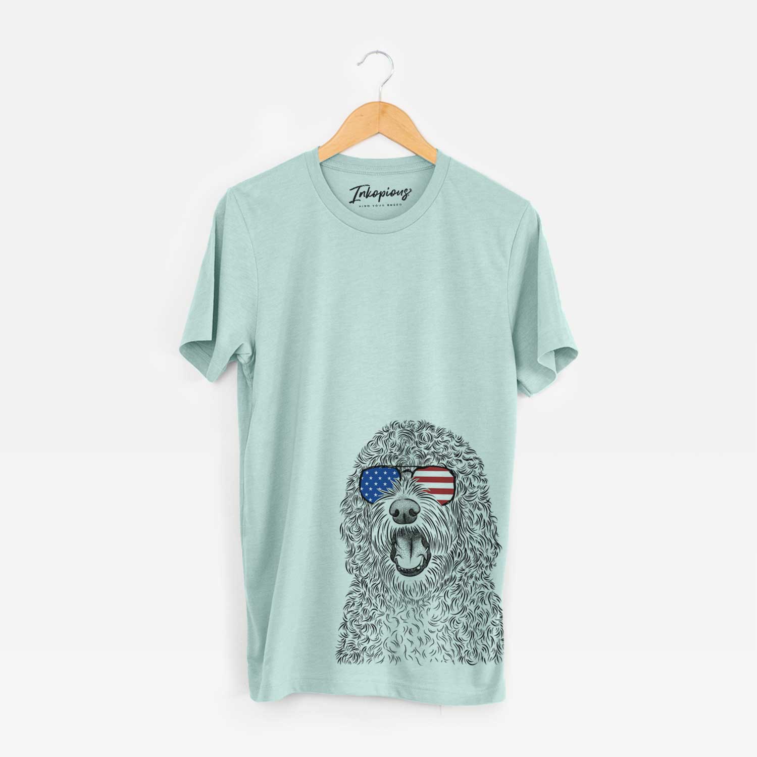 USA Phillip the Portuguese Water Dog - Unisex Crewneck