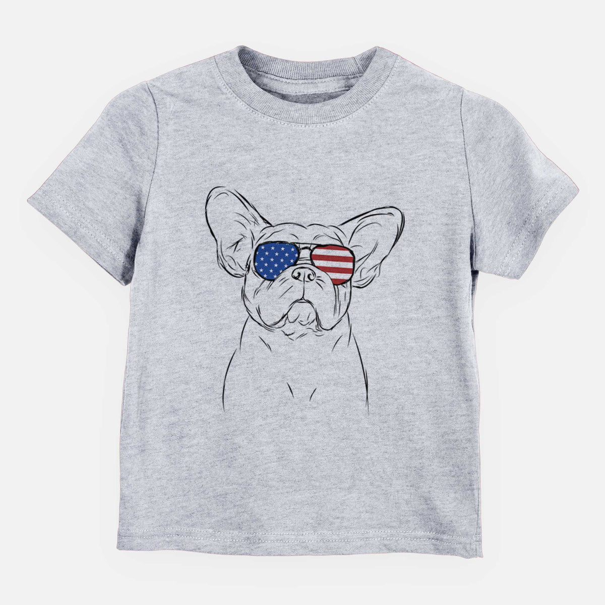 USA Pierre the French Bulldog - Kids/Youth/Toddler Shirt