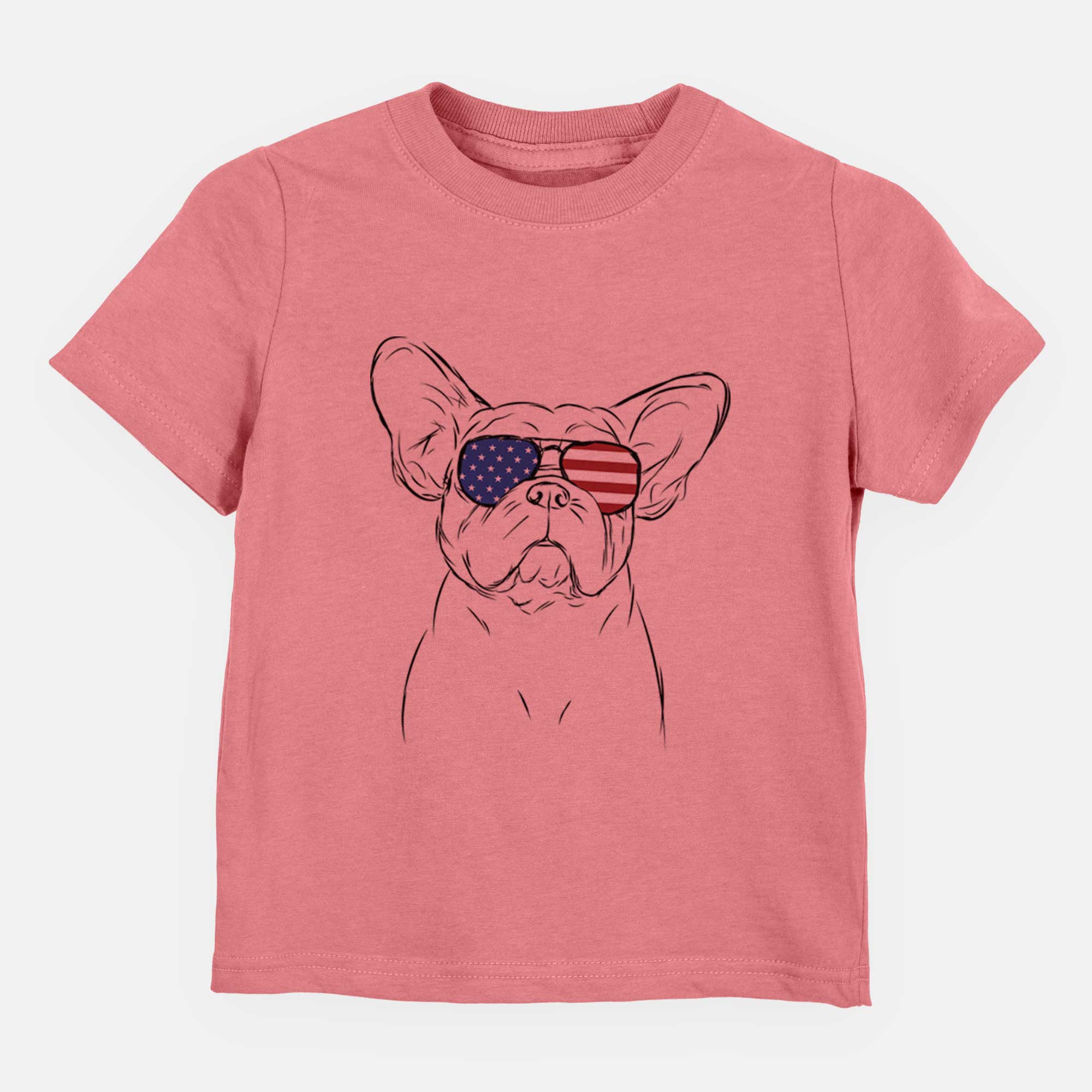 USA Pierre the French Bulldog - Kids/Youth/Toddler Shirt