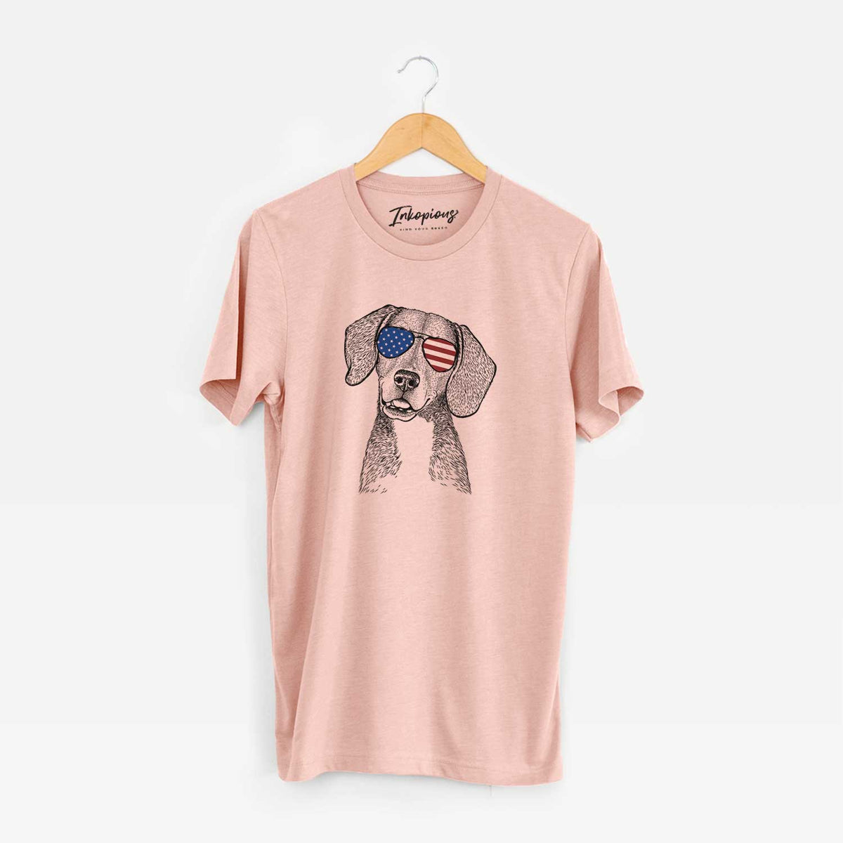 USA Piggy the Beagle Mix - Unisex Crewneck