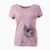 USA Piggy the American Staffordshire Terrier - Women's Perfect V-neck Shirt